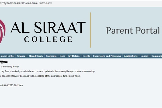 Parent Portal